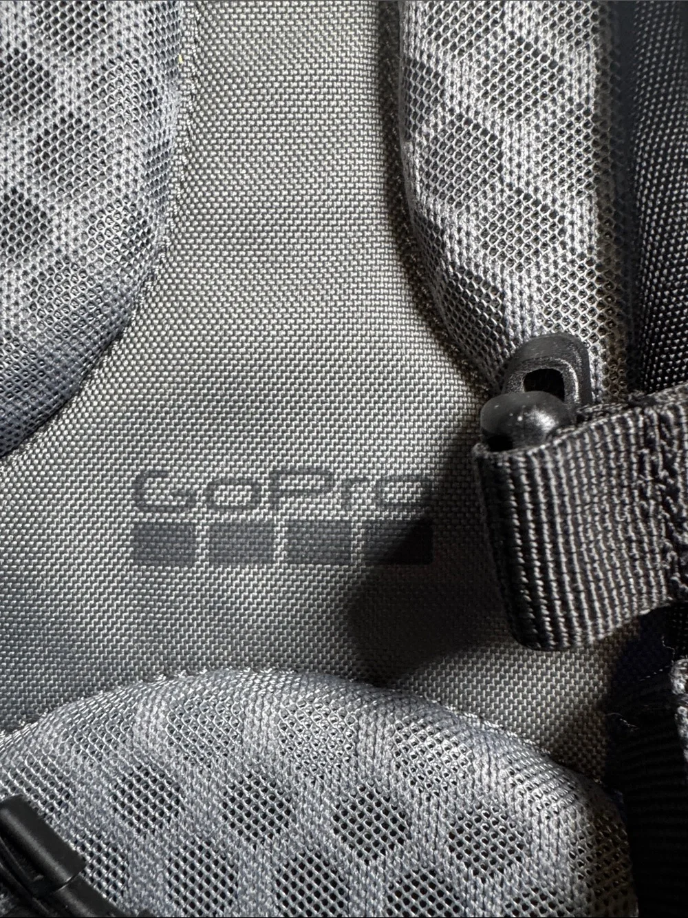 GoPro Black Backpack with Blue Accent Zipper